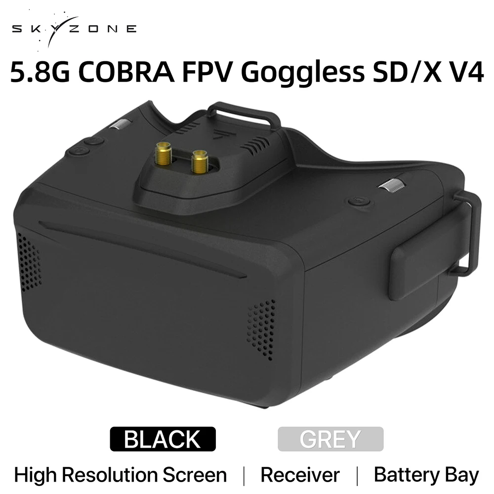 Skyzone Cobra X V2 Fpv Goggles - Skzone cobra sd x v4 fpv