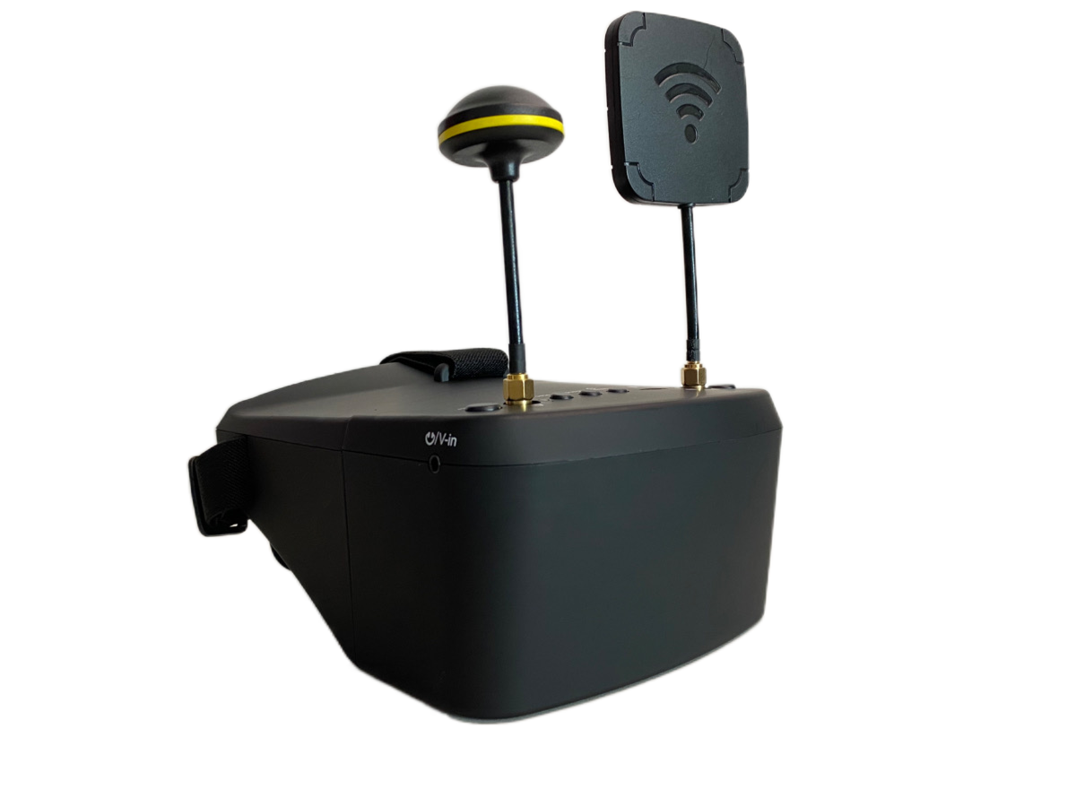 Óculos FPV EV800D 5.8G 40CH Di - Skyzone Cobra X V2 Fpv Goggles avaliação e preço