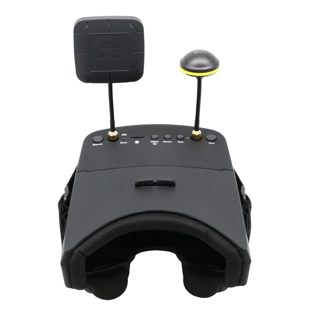 Óculos FPV EV800D 5.8G 40CH 5  - Skyzone Cobra X V2 Fpv Goggles avaliação e preço
