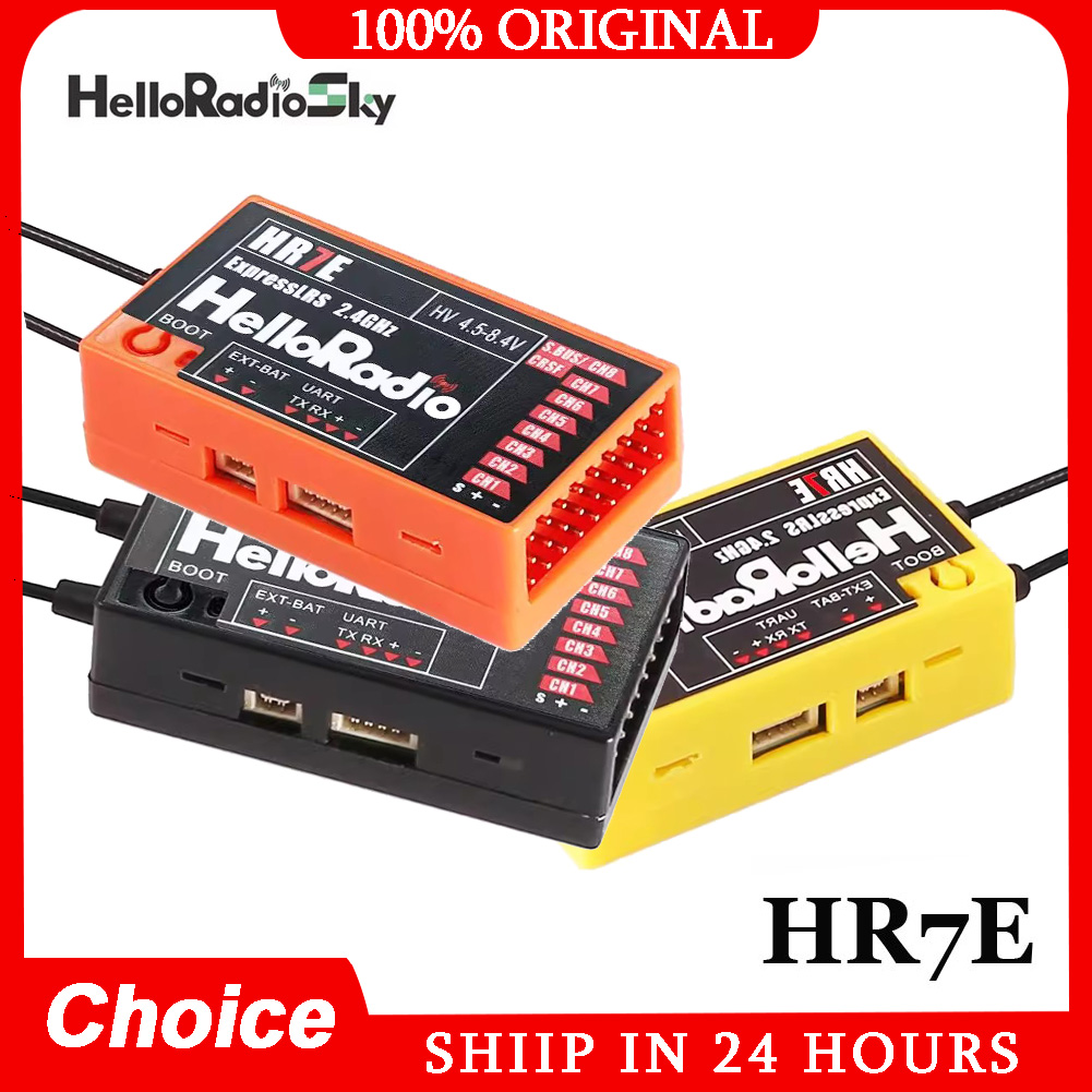 Receptor HelloRadio HR7E ELRS  - Radiomaster Ranger 2.4Ghz Elrs Module avaliação e preço