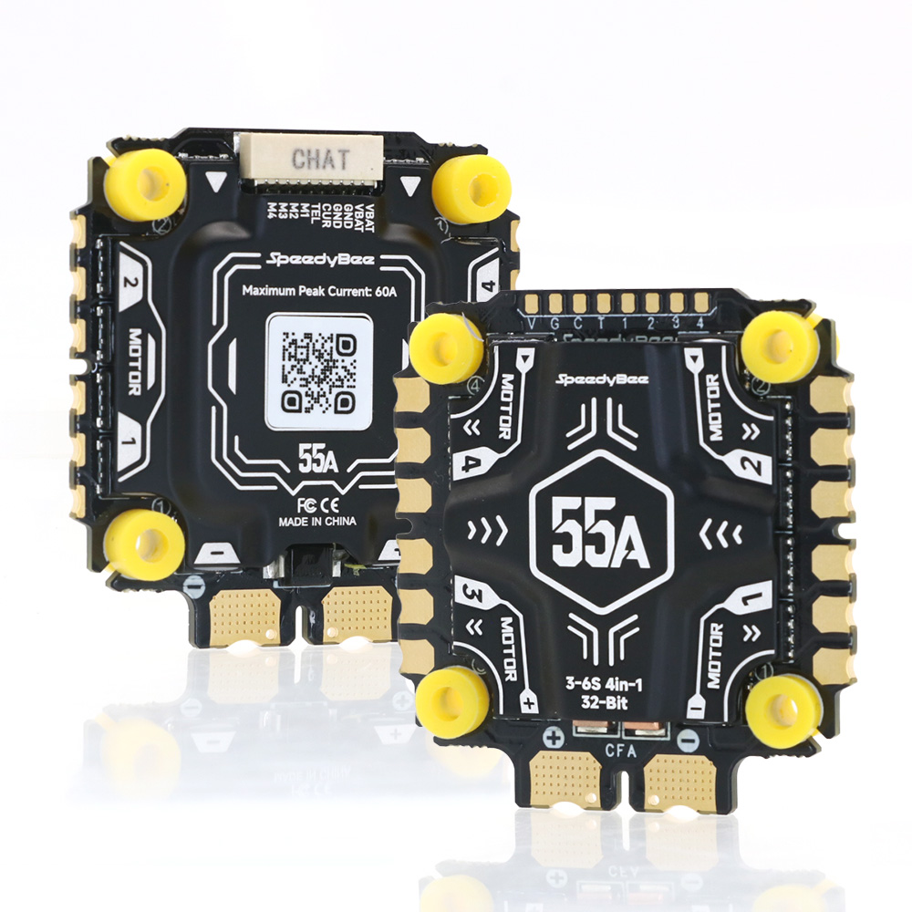 SpeedyBee F405 V5 OX32 55A 30x - Foxeer Reaper F4 128K 65A Esc avaliação e preço