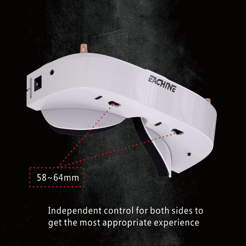 Eachine-FPV Goggles com Antena - Skyzone Cobra X V2 Fpv Goggles avaliação e preço