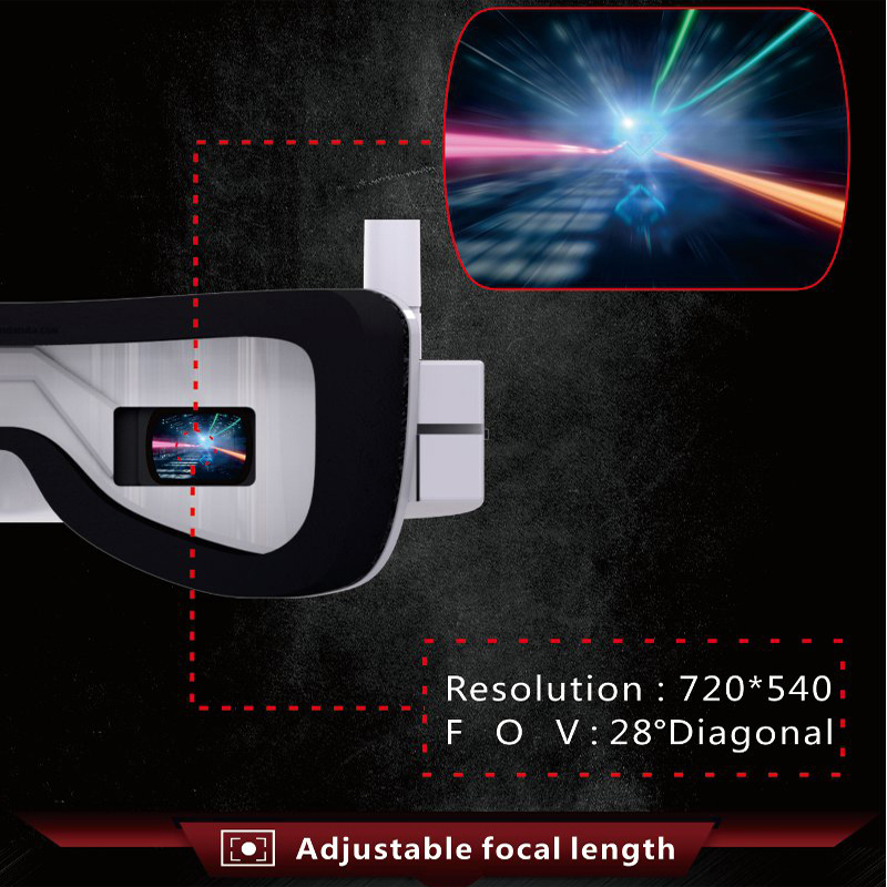 Eachine-FPV Goggles com Antena - Skyzone Cobra X V2 Fpv Goggles avaliação e preço
